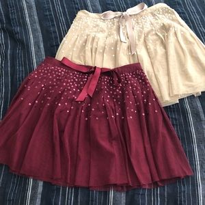 Two AE Sequined Mini Skirts Bundle (ON HOLD)